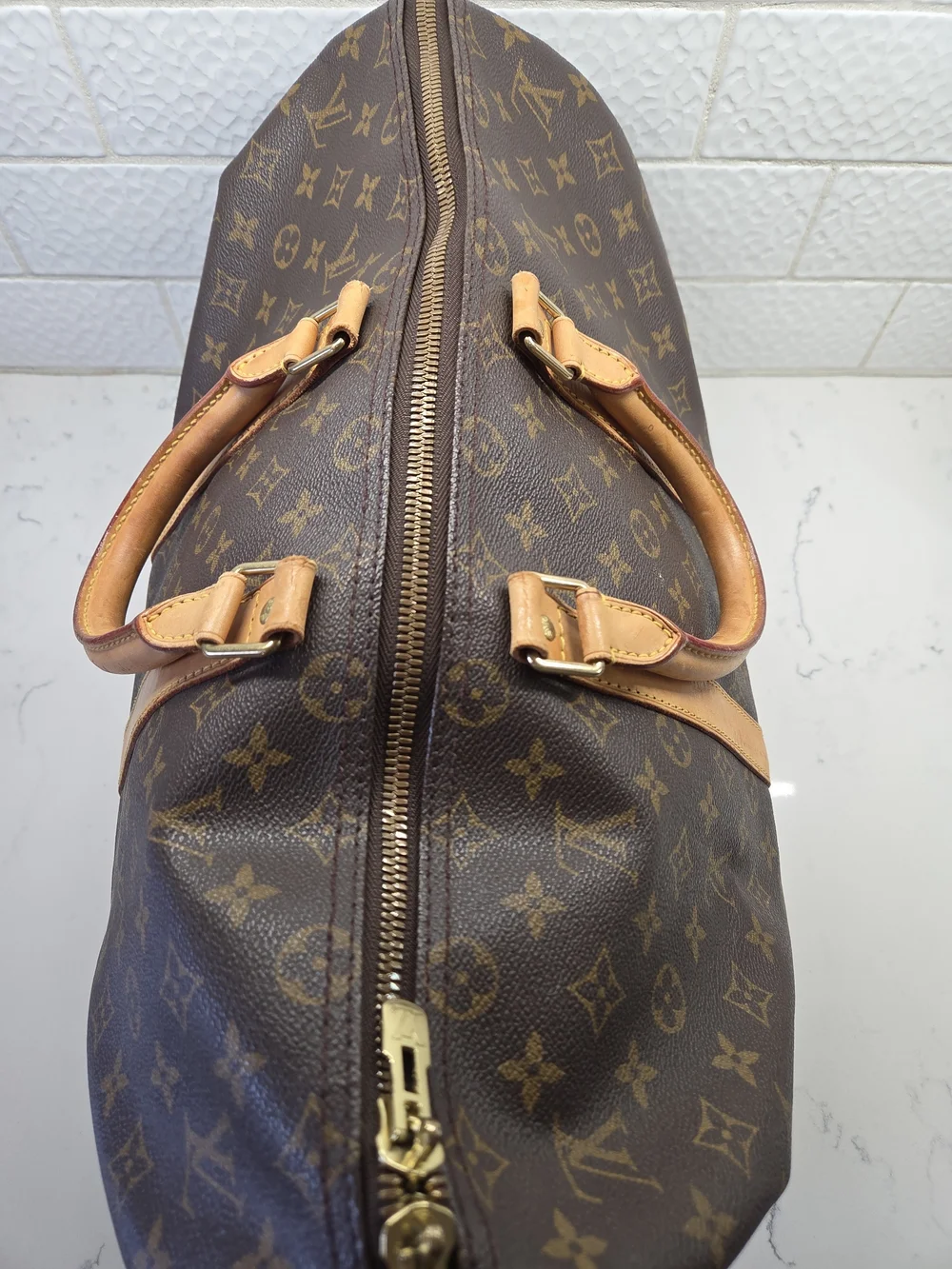 Louis Vuitton Keepall 45 Monogram Duffle Bag ✨ Very Good Cond w/ Accessories!